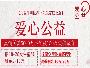 巴东捐卵助孕生子 爱心志愿者招募